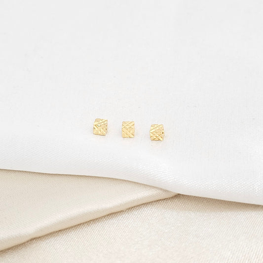 HERRAJE R CUADRADO X 3UNDS - 3.5MM. LAM 18K RF B/23327
