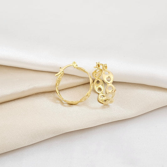 ARETE CANDONGA GU??I LAM 18K - 34198