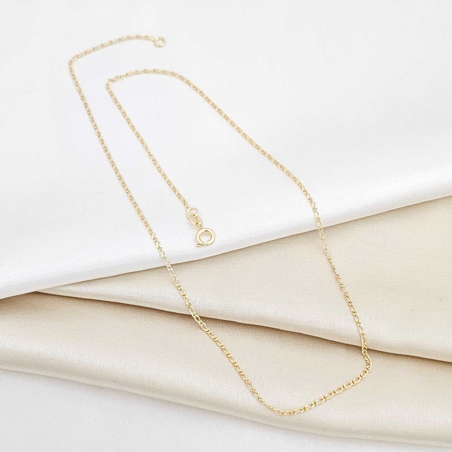 CADENA 1*1 45CM LAM 18K - 40031