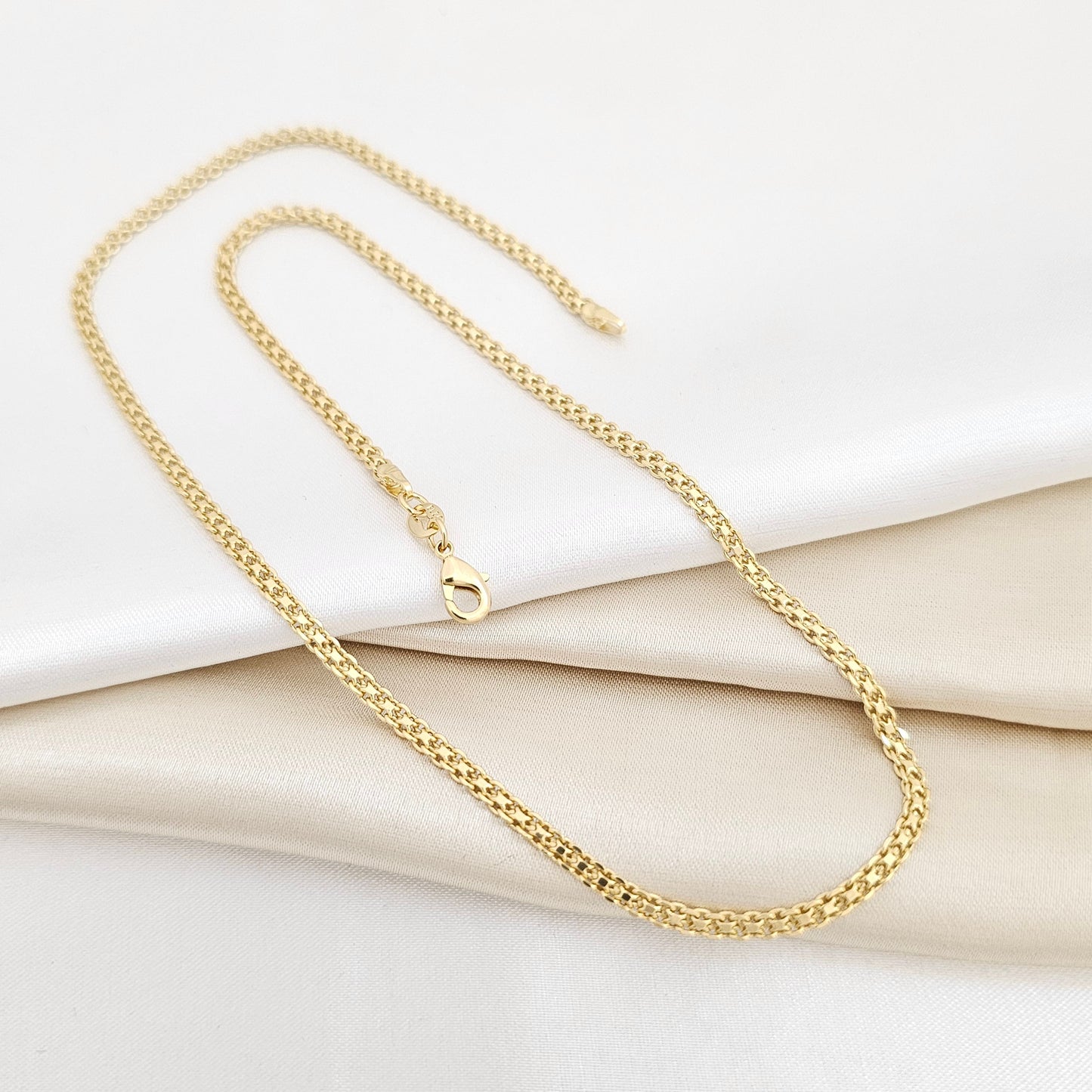 CADENA TEJIDO CHINO 45CM LAM 18K-43886
