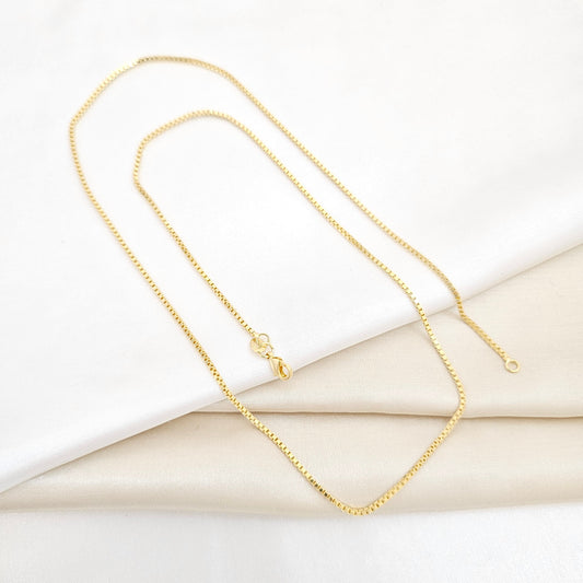CADENA VENECIANA 65CM 1.5MM LAM 18K-44763