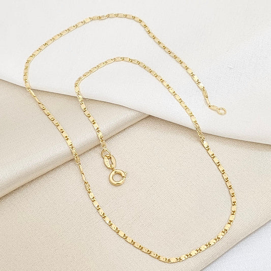 CADENA DESTELLOS 40CMS LAM 18K-44040