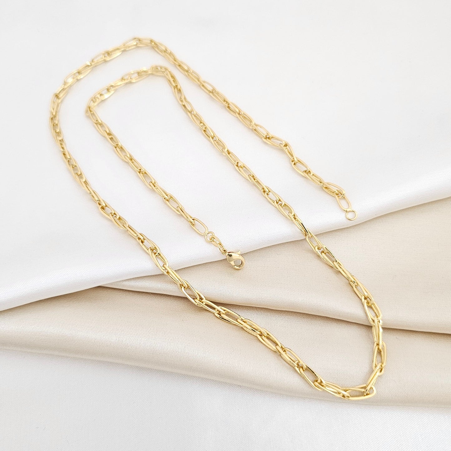 CADENA CANDADO 65 CMS LAM 18K RF B/43018