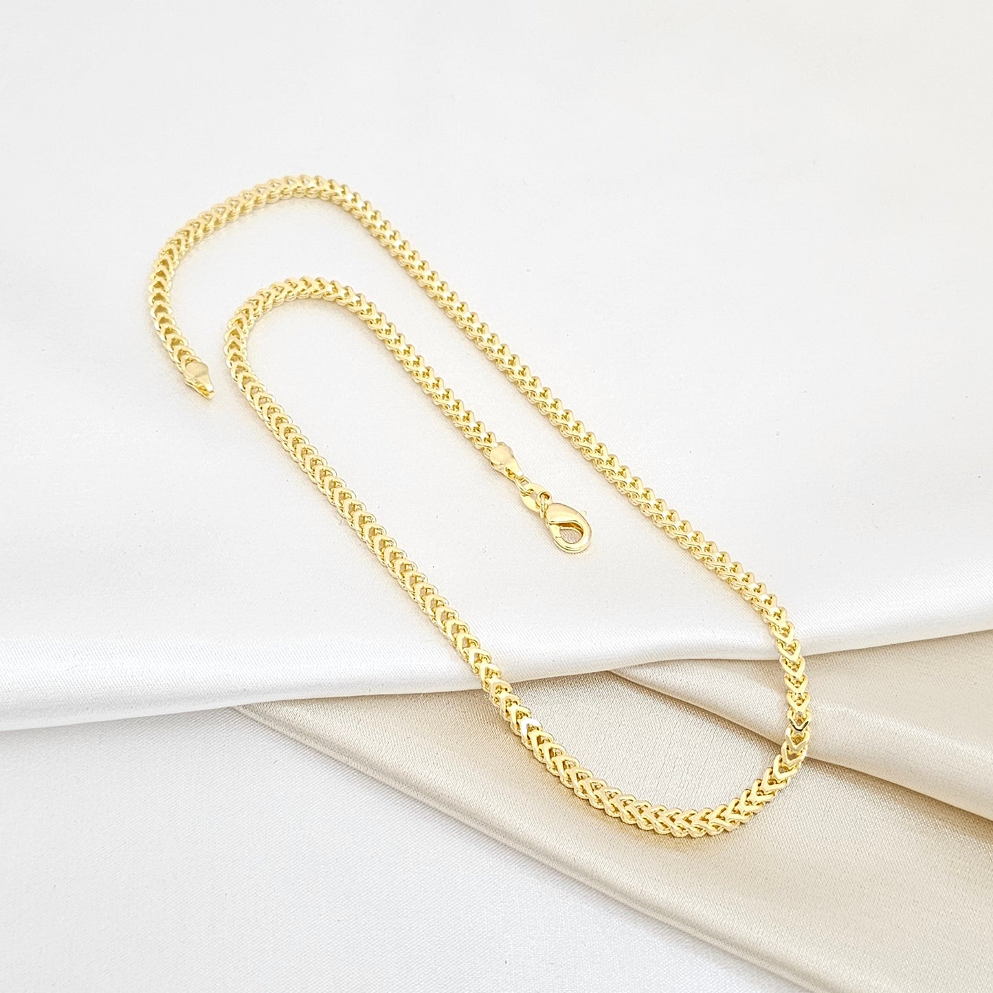 CADENA FRANCO 45CMS LAM 18K - B/43786