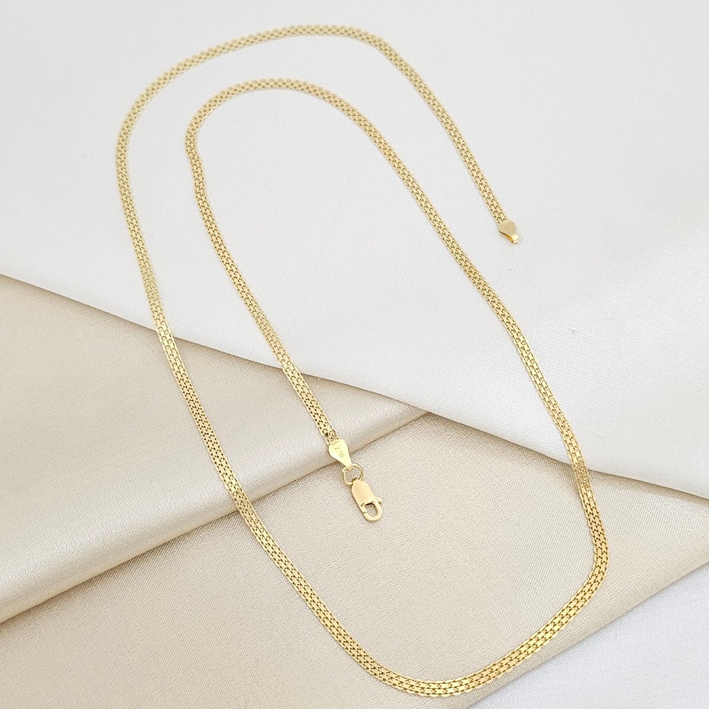CADENA CHINA IT 3MM 65 CMS LAM 18K B/45888