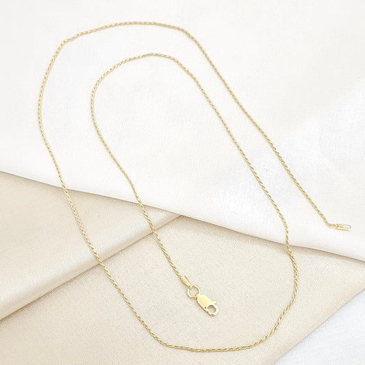 CADENA LAZITO IT 1 MM 65 CMS LAM 18K B/45203