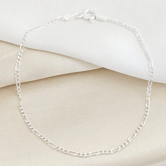 PULSERA 3*1 1.4 MM 16 CMS PLATA 925 B/S/55026