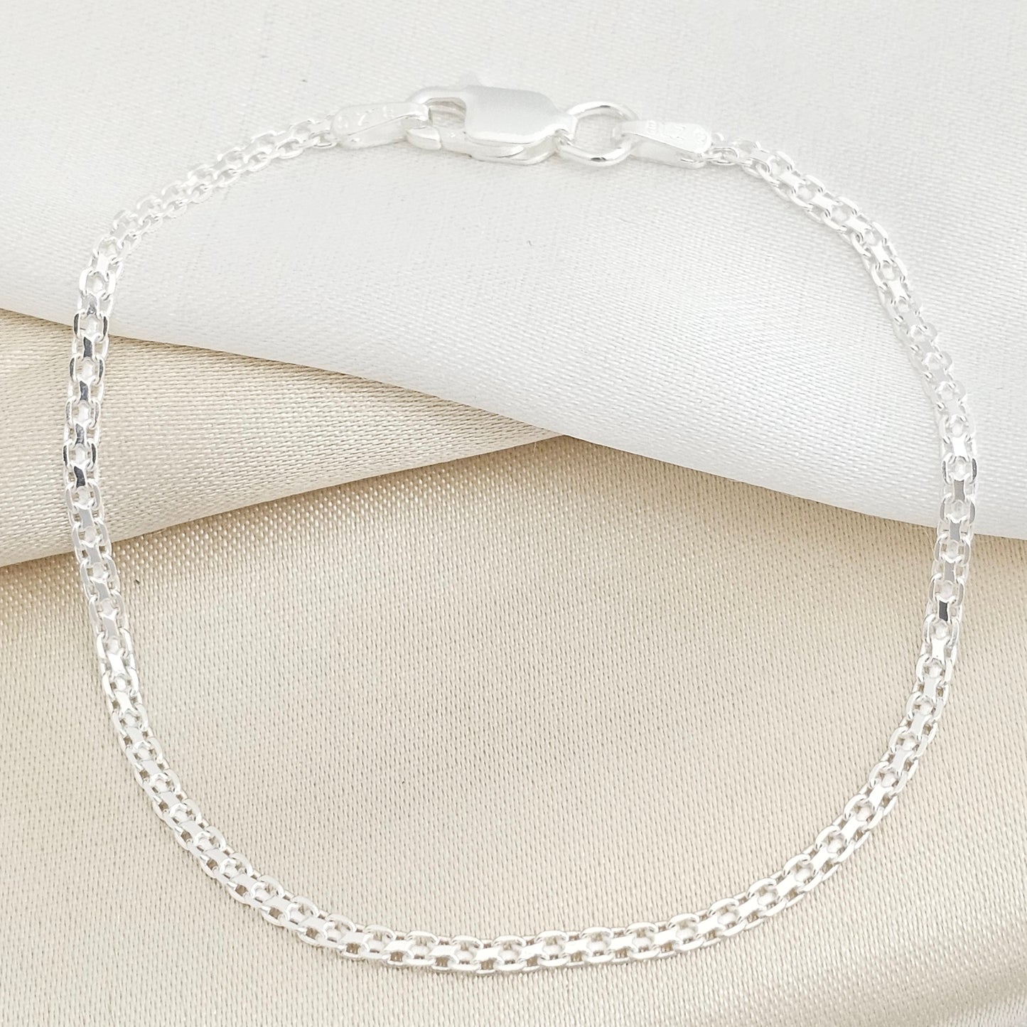 PULSERA CHINA 2MM 16 CMS PLATA 925 B/S/56881
