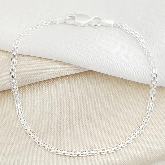 PULSERA CHINA 2MM 16 CMS PLATA 925 B/S/56881