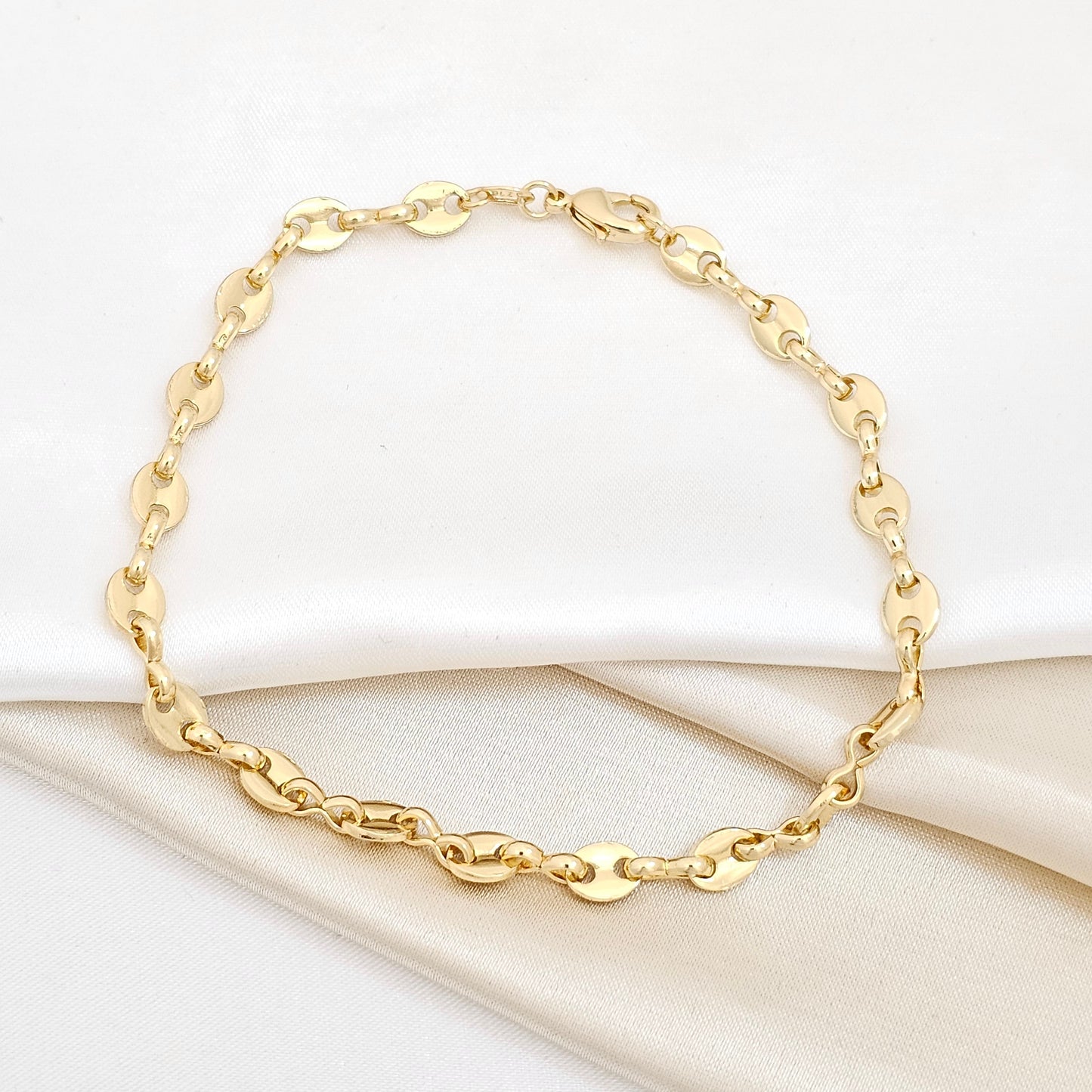 TOBILLERA GU??I LAM 18K - 54039