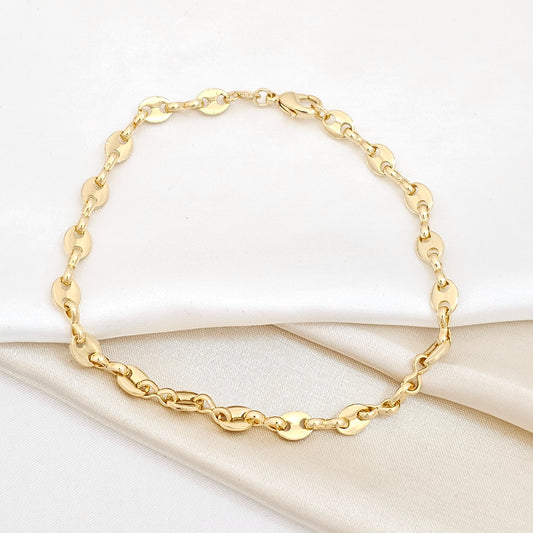 TOBILLERA GU??I LAM 18K - 54039