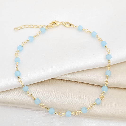TOBILLERA BLUE DREAM 23 CMS + EXTENSOR LAM 18K RF B/54079