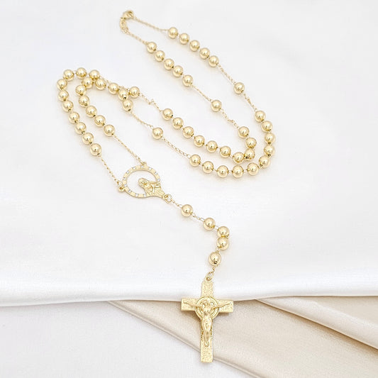 ROSARIO 65CM 6MM LAM 18K-94036
