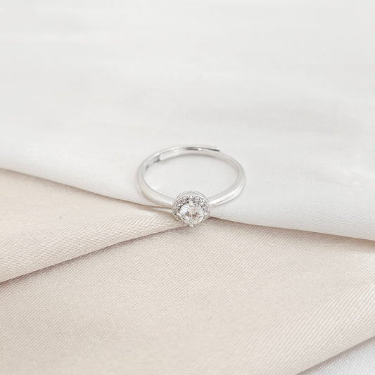 ANILLO ETERNAL STONE MT SILVER PLATA B/10006/CONT