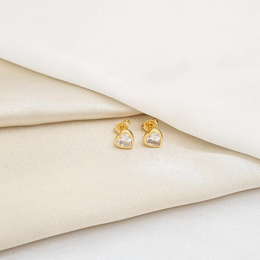 Aretas Corazon Circonias Lam 18K Rf 34272