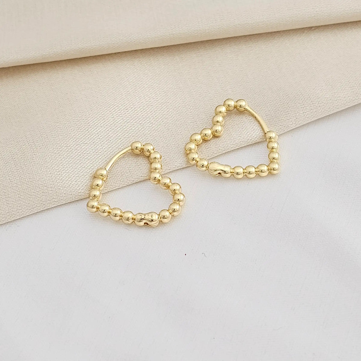 Arete Candonga Coeur 17.2 Mm Lam 18K B/30057