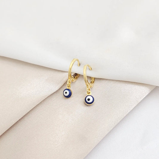 Arete Ojo Turco Lam18K Rf B/34238