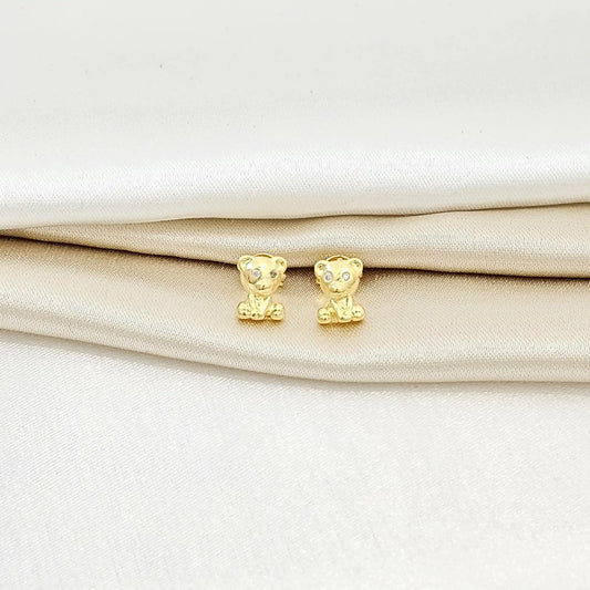 Arete Osito Teddy Lam 18K - 34067