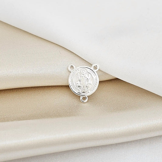 C San Benito 1,2 Cm Plata 925 Rf B/S-25008