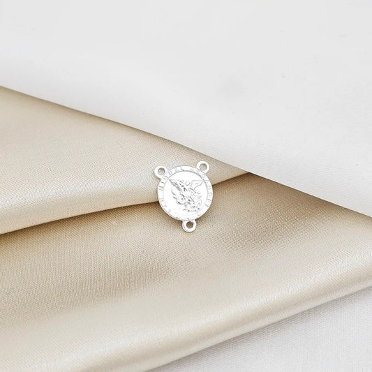C San Miguel Arcangel 1,2 Cms Plata 925 Rf B/S-25009