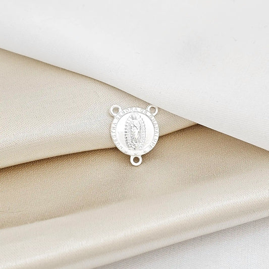 C Virgen De Guadalupe 1,2 Cms Plata 925 Rf B/S-25007