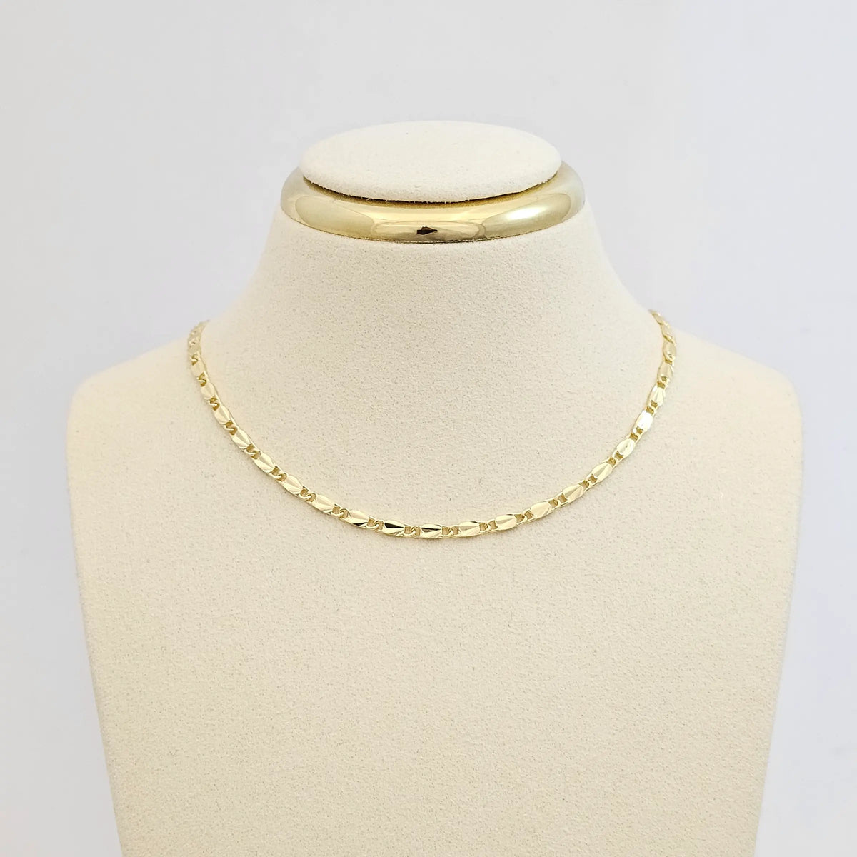 Cadena Candados Elegantes 50Cm Con Extensor Dorado Rf K7567