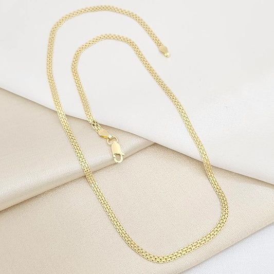 Cadena China It 3Mm 45Cms Lam 18K B/45886