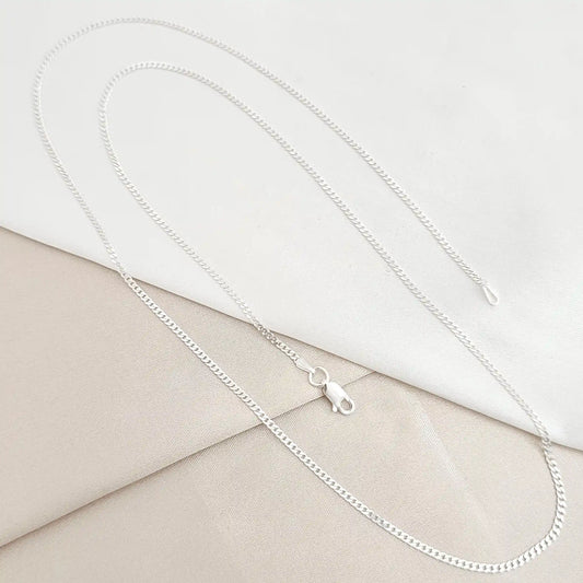Cadena Cubana 1.9 Mm 65 Cms Plata B/S/45113/Cont