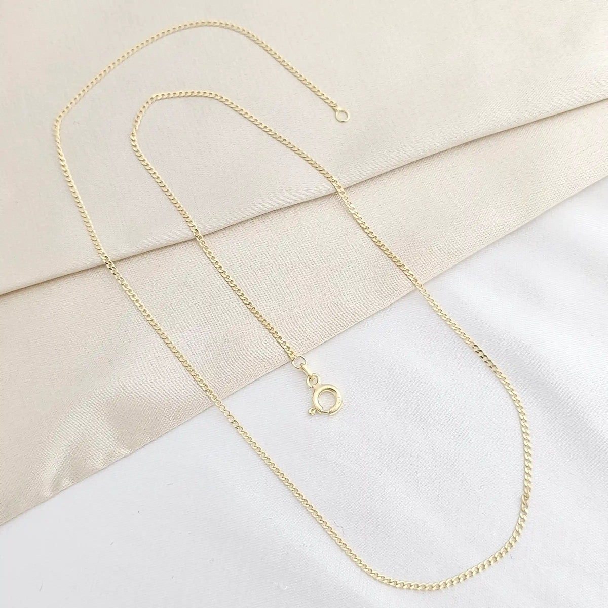 Cadena Cubanita It 1.5Mm 45 Cms Lam18K B/45151