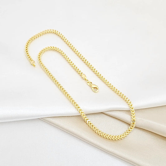 Cadena Franco 45Cms Lam 18K - B/43786