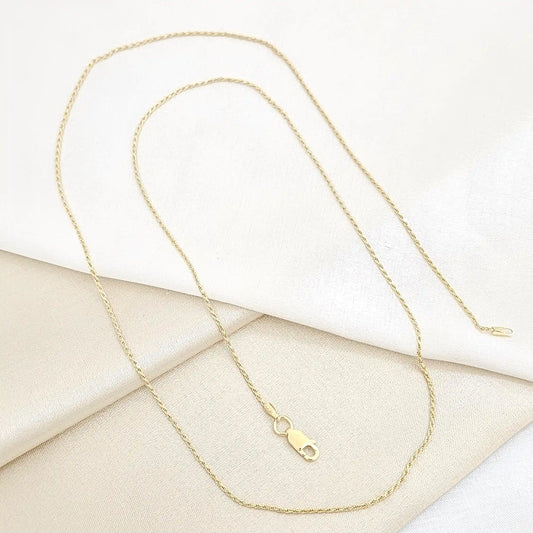 Cadena Lazito It 1 Mm 65 Cms Lam 18K B/45203