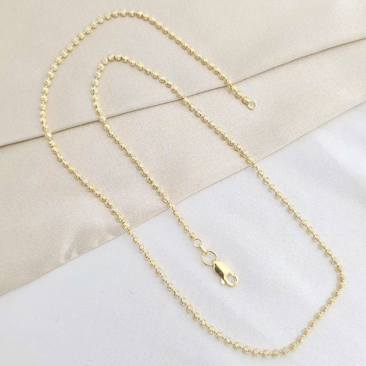 Cadena Militar Italy It 45 Cms Lam 18K B/45001