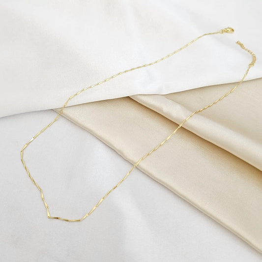 Cadena Mujer Con Extensor Dorado Rf K4491