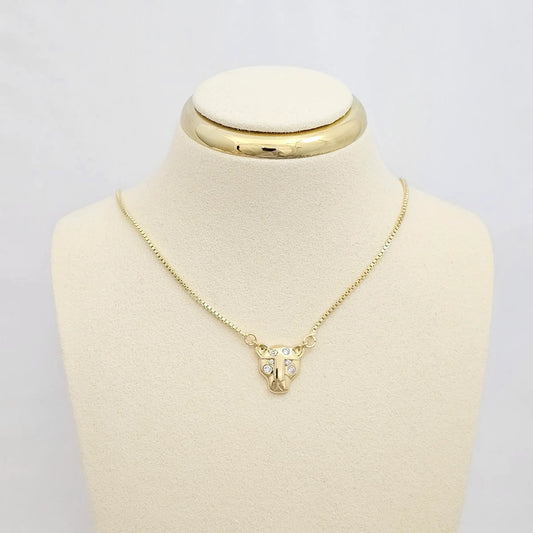 Cadena Veneciana Con Extensor Dije Pantera Circones Rf K6785