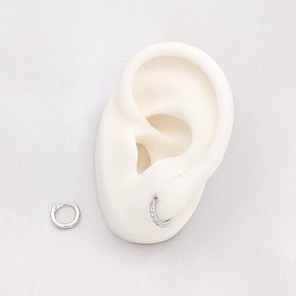 Candonga 10Mm Circones Plateado Rf K4376