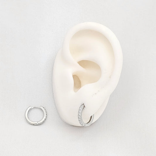 Candonga 12Mm Circones Plateado Rf K4378