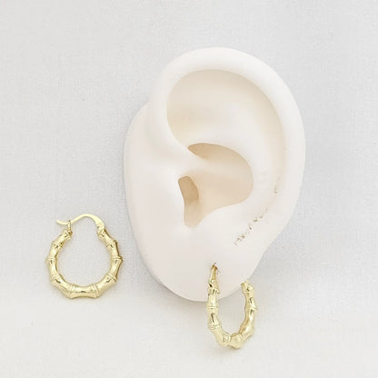 Candonga Aro De Bambu Pequeño Dorado Rf K7480