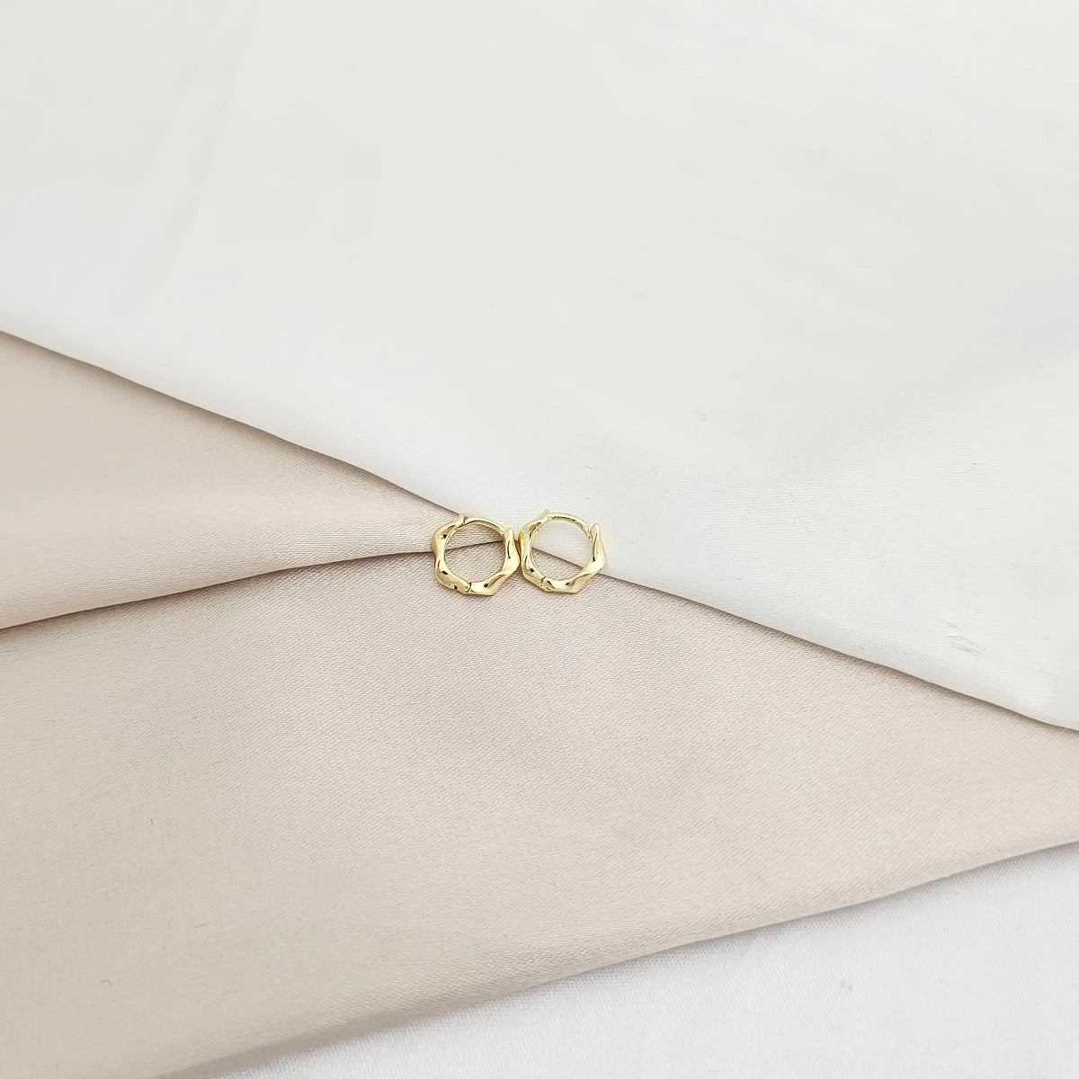 Candonga Irregular 13Mm Dorado Rf K7989