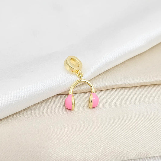 Charm Diadema Rosa Y Dorado Rf K6435