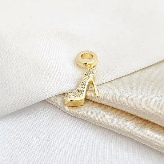 Charm Tacon Circones Dorado Rf K5074