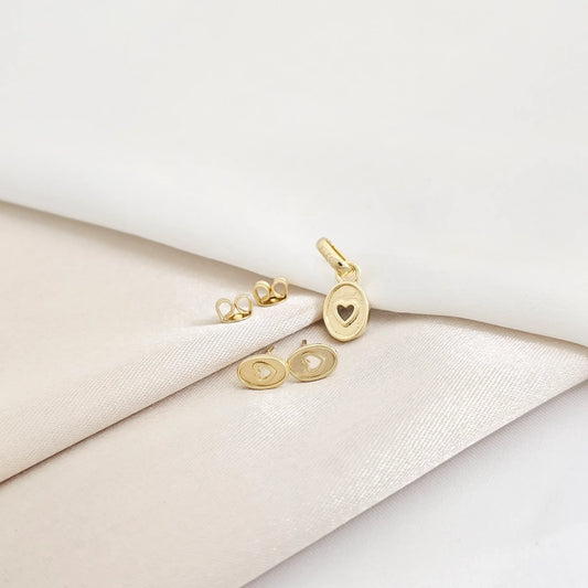 Conjunto Golden Love Lam 18K B/60000