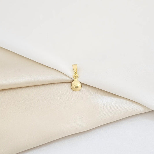 Dije Bolsa De Dinero Lam 18K B/23122