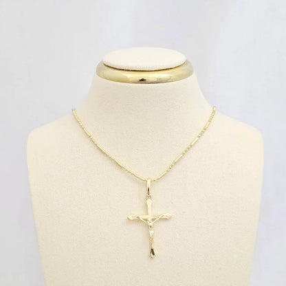 Dije Cristo Crucificado Dorado Rf K6795