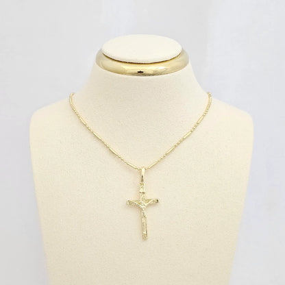 Dije Cristo Dorado Rf K6808