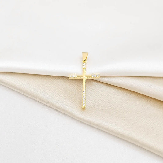 Dije Cruz Spitze 14 Lam18K - 23196