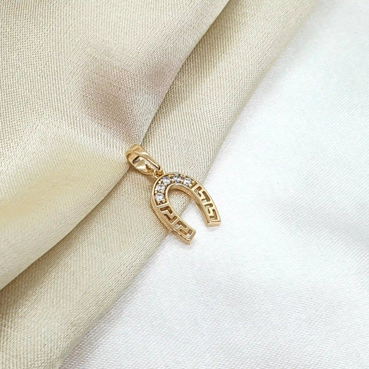 Dije Dorado Piedra Mujer Rf 56