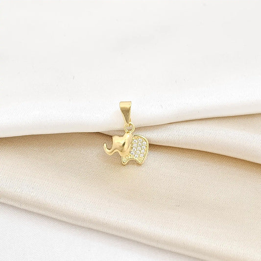 Dije Elefante Circonias Lam18K-23083