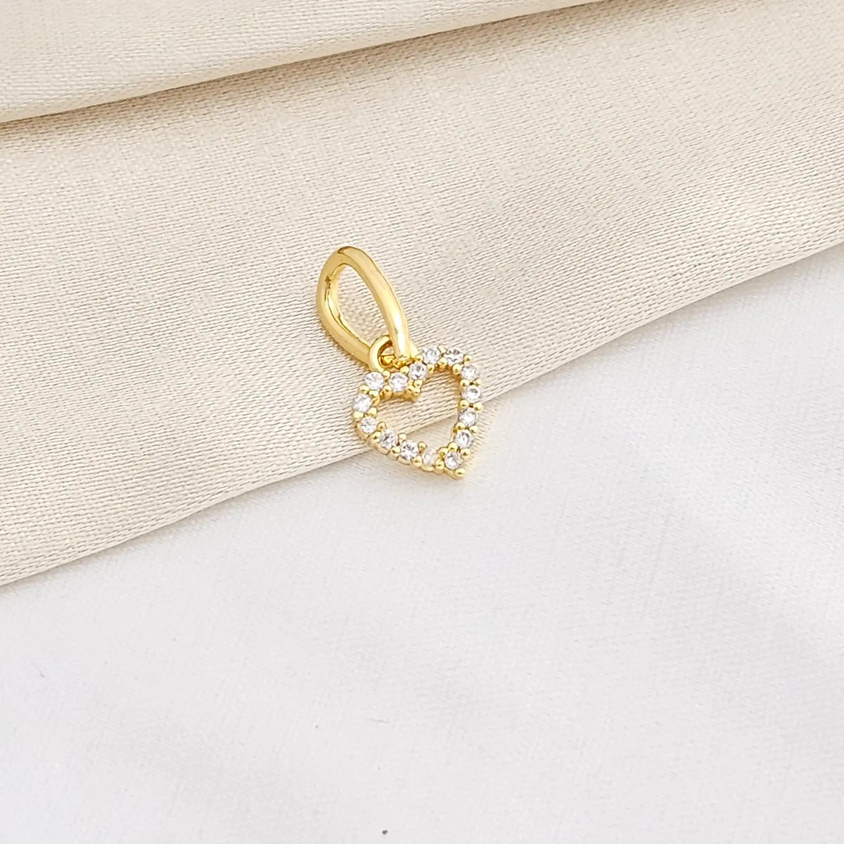 Dije Hearts Lam 18K B/23348