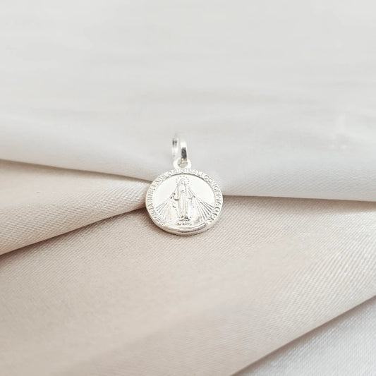 Dije Milagrosa 1.2 Cms Plata B/S/25002/Cont