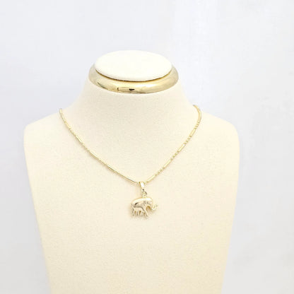 Dije Mini Elefante Dorado Rf K6678